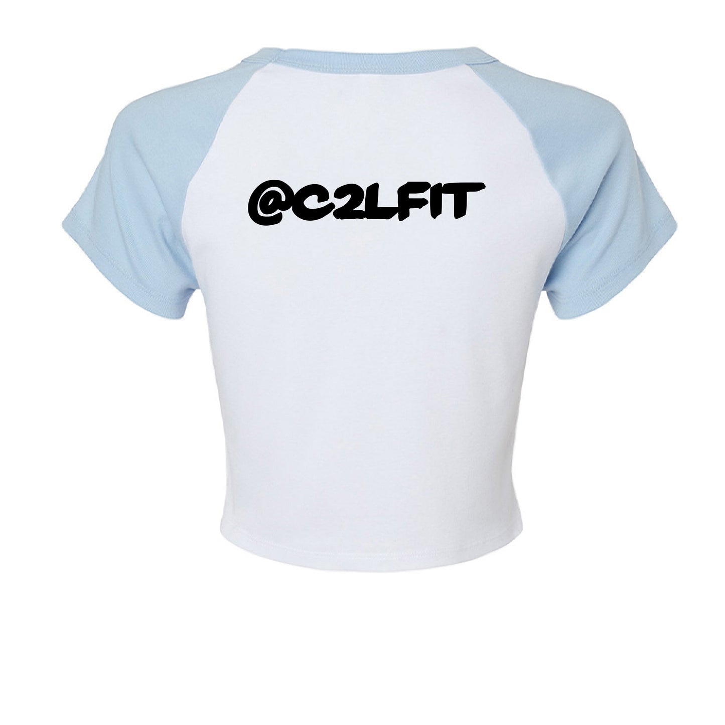 WHITE/ BABY BLUE - BACK